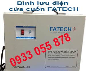 Bình lưu điện cửa cuốn FATECH 600kg