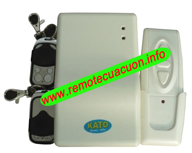 Bộ remote cửa cuốn motor ống Kato